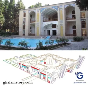 پاورپوینت بررسی و تحلیل معماری باغ فین کاشان